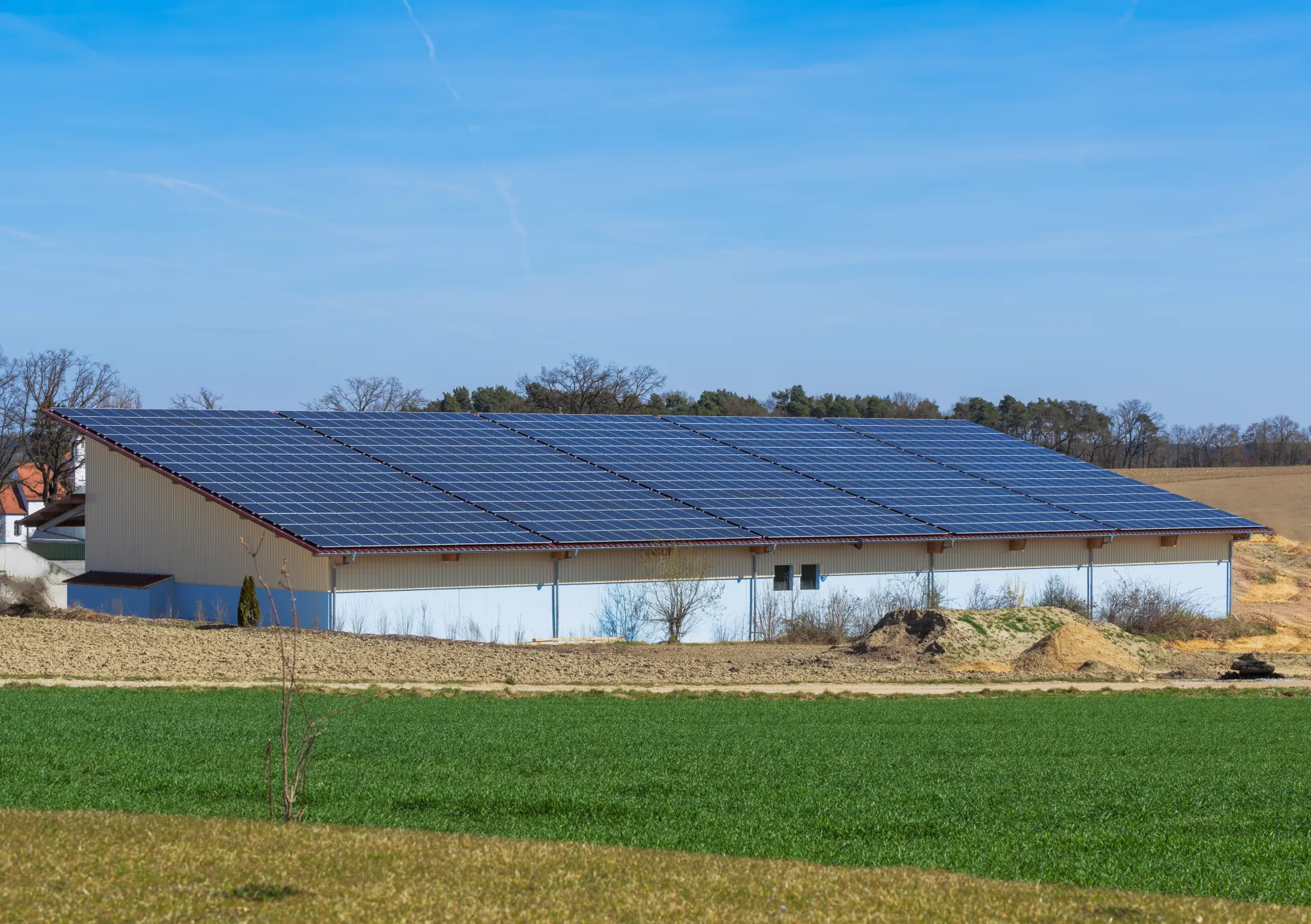 Construction bâtiments solaires